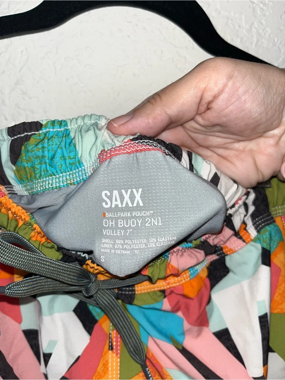 SAXX men’s oh buoy volley swim 2n1 shorts